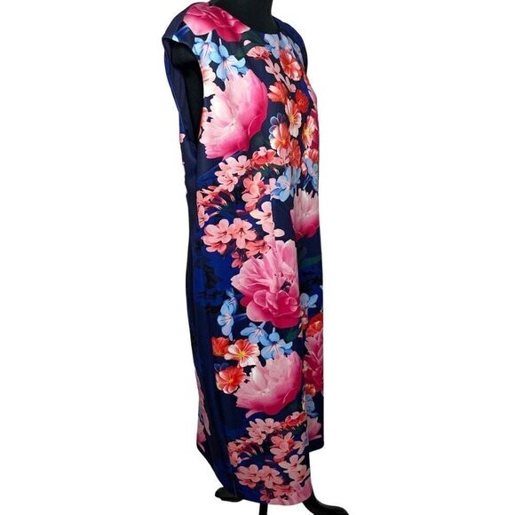 Vince Camuto Floral Pencil Dress - Women’s 14W - Picture 4 of 11